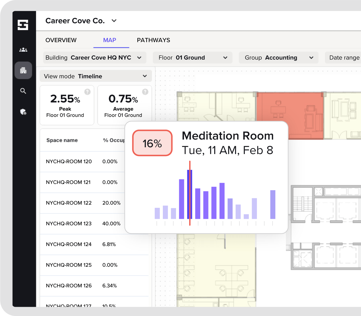 Pace Innerspace InnerSpace | Next Gen Space Utilization Data | Sensor Free